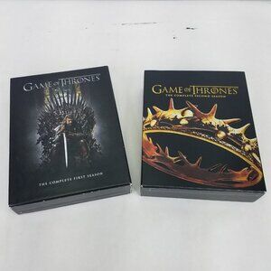 Game of Thrones: The Complete First & Second Season (5-Disc Sets 2012, 2013) DVD